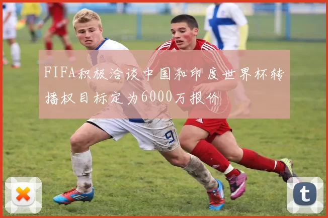 FIFA积极洽谈中国和印度世界杯转播权目标定为6000万报价