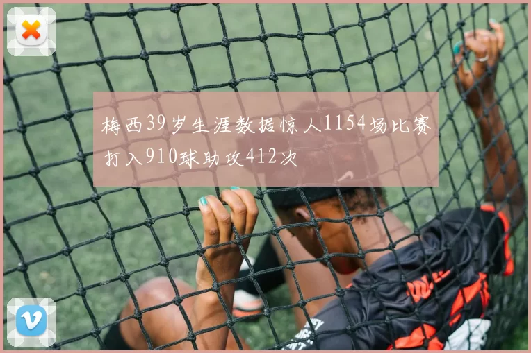 梅西39岁生涯数据惊人1154场比赛打入910球助攻412次